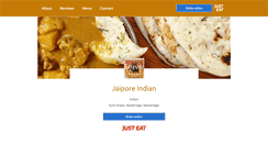 Desktop Screenshot of jaiporeindian.com