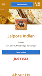 Mobile Screenshot of jaiporeindian.com